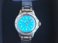 Vostok Taucheruhr Dark Tiffany FULL LUME Zifferblatt 200m Amfibia Amphibia neu - Hartenstein (Sachsen)