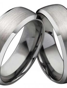 Partnerringe Wolframringe PW111 ohne Stein - Aholming