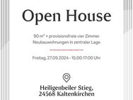 Am 27.09.2024 Open House! 90m², 4 Zimmer, Balkon & Erstbezug mitten in KaKi! - Kaltenkirchen