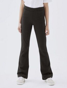 Name It Schlaghose NKFFRIKKALI für Mädchen mit ausgestelltem Bein und Viskose unifarben, casual, ausgestellt, Viskosemix, ohne Kragen