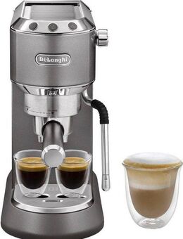 De'Longhi Espressomaschine Dedica Arte EC885.GY, Siebträger, Farbe: grau