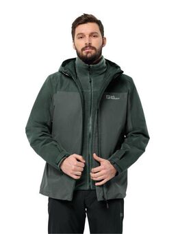 Jack Wolfskin 3-in-1-Funktionsjacke TAUBENBERG 3IN1 JKT M 3in1, wasserdicht, Übergangsjacke