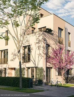 Real geteiltes 4-Zi-RMH mit 2 Terrassen und exklusiver Dachterrasse in Süd-West-Ausrichtung - Kirchheim (München)