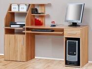 VOGL Möbelfabrik Schreibtisch Don, mit Tastatur- & Druckerauszug, Breite 137,5 cm, Made in Germany