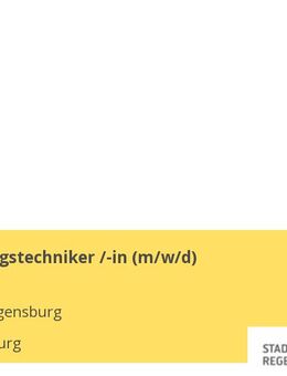 Vermessungstechniker /-in (m/w/d) - Regensburg