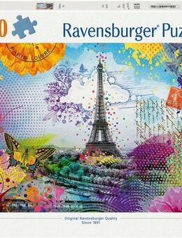 Ravensburger Puzzle Postkarte aus Paris, 500 Puzzleteile, Made in Germany