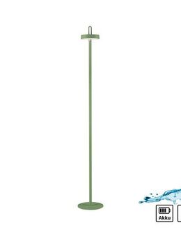 JUST LIGHT Stehlampe AMAG, Dimmfunktion, LED fest integriert, Warmweiß, Akkuleuchte