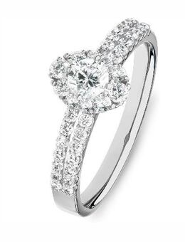 Preis ist (VB) Verlobungsring Christ Diamant 585er Weissgold - Achern