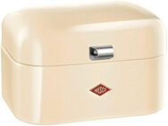 WESCO Brotkasten Single Grandy, Stahlblech, (1-tlg), Metallscharniere/Gummistopper Deckel+Boden / Lüftungslöcher / Griff