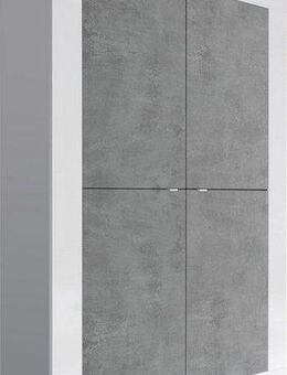 INOSIGN Highboard Basic Höhe 162 cm, Breite 102 cm, Kommode 4 Türen, Hochkommode, Metallgriff, moderne Rahmenoptik, viel Stauraum, Farbauswahl