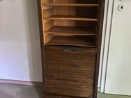 Schöner Rollladenschrank Art Deco mit Schlüssel 114 cm hoch - Gründau