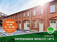 ERSTBEZUG sanierte Papierfabrik | Maisonette-Whg. mit Südwest-Terrasse, Gäste-WC, HWR u.v.m. - Schkeuditz