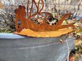Fee liegend auf Blatt Edelrost Elfe in 87647