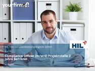 Compliance Officer (m/w/d) Projektstelle 2 Jahre befristet - Bonn