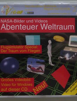 Retro CD-ROM CD-View "Abenteuer Weltraum" u.a. (1993) - Münster