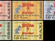 Blitz-Kurier: MiNr. 41 - 45, "7. Ausgabe", Satz, pfr. - Brandenburg (Havel)