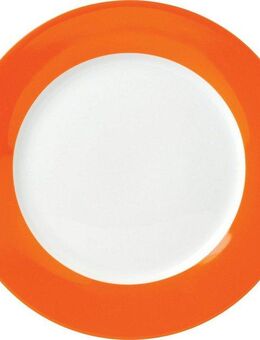 van Well Speiseteller Vario, (6 St), Porzellan, spülmaschinen- und mikrowellengeeignet, Ø 26,5 cm