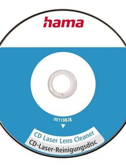 Hama Reinigungs-CD CD Laser Reinigungsdisk, mit Reinigungsflüssigkeit, einzeln verpackt