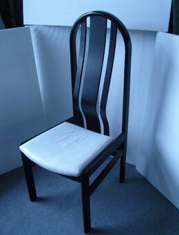 Designer-Messe-Einzelstuhl, neu, schwarz/weiß - Simbach (Inn) Zentrum
