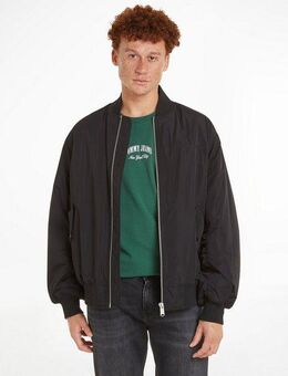 Tommy Jeans Bomberjacke TJM CLASSICS BOMBER JACKET EXT mit Tommy Jeans Logoschriftzug