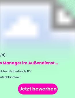 Sales Manager im Außendienst (m/w/d) - München Altstadt