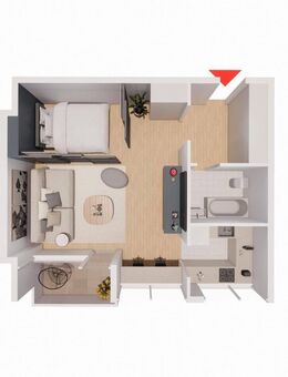 Kompakt und gemütlich: 1-Zimmer-Wohnung mit Balkon in Top-Lage - Berlin