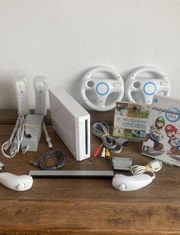 Nintendo Wii Konsole weiß 2 Spieler Mario Kart Wii Sports Set - Bergisch Gladbach