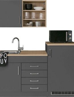 KOCHSTATION Pantryküche KS-Mali, Breite 160 cm, mit E-Geräten