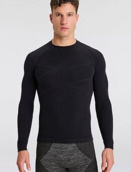 XTREME sockswear Unterhemd MEN THERMAL WOOL UNDERSHIRT mit Merinowoll-Anteil hohem Rundhals-Ausschnitt für kalte Temperaturen