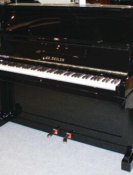 Klavier Seiler 125, schwarz poliert, Nr. 65816, 5 Jahre Garantie - Egestorf