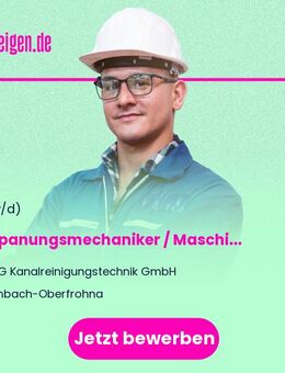 Zerspanungsmechaniker / Maschinenführer (m/w/d) - Limbach-Oberfrohna