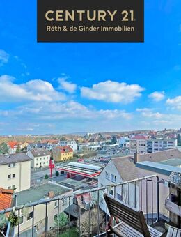 Dachgeschosswohnung mit Blick über Gießen - Gießen