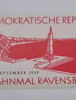 DDR 1959 Mahnmal Ravensbrück Einzelmarke postfrisch. - Görlitz