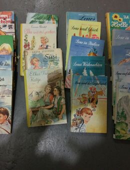18 alte Jugendbücher für Mädchen aus den 50/60er Jahren. (1 x 70er) - Essen