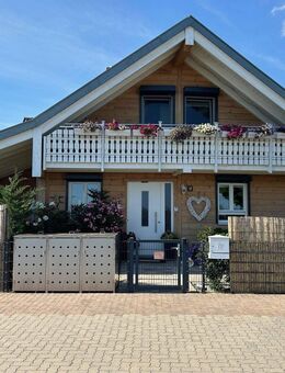 Neuwertiges Fullwood-Holzhaus (BJ 2016) mit Garten, Garage & Werkstatt in Hochdorf - Hochdorf-Assenheim