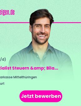 Spezialist (m/w/d) Steuern & Bilanzierung - Erfurt