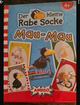AMIGO Kartenspiel: Der kleine Rabe Socke Mau-Mau (NEU) - Familienspiel ab 4 Jahren - Bürstadt