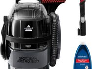 Bissell Wasch-Sauger 3730N, SpotClean Auto Pro Select, leistungsstark, Dual-XLTank, 750 W, beutellos, >15kPa, inkl Fugendüse, reinigt Flecken auf Teppich, Polster, Autositz