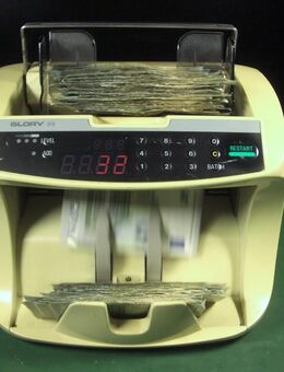 Banknotenzählmaschine Glory GFB-500 rar - Oberhaching