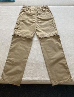 Zipp Off Multifunktionshose Outdoorhose Trekkinghose beige Gr. 152 NEUWERTIG - Wuppertal