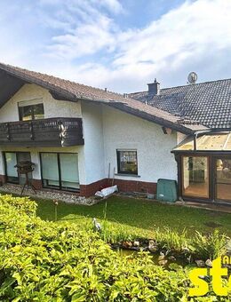 IHR NEUES SPESSARTDOMIZIL! ZWEIFAMILIENHAUS MIT WUNDERSCHÖNEM GARTEN - Heigenbrücken