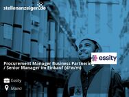 Procurement Manager Business Partnering / Senior Manager im Einkauf (d/w/m) - Mainz