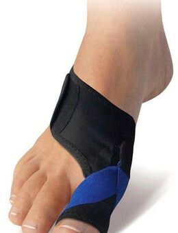 Fußgut Hallux-Bandage "Individual" mit softem Gel-Ballenpolster, Druckentlastung, angenehmer Tragekomfort, individuelle Einstellmöglichkeiten
