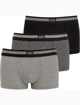 Jockey Trunk Cotton Stretch (3er Pack) mittlere Bundhöhe
