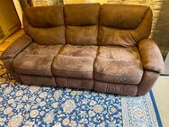 Sofa /Großes 3+2 Sofa in Braun - Supersoft & Mega-bequem - Hamburg Wandsbek