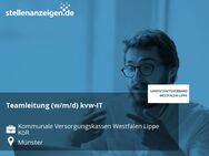 Teamleitung (w/m/d) kvw-IT - Münster