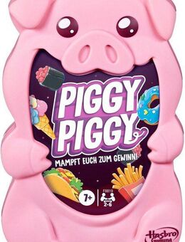 Hasbro Spiel Hasbro Gaming, Piggy Piggy, Kartenspiel