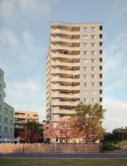 Stadtblick: 1-Zimmer-Neubau mit Loggia - München