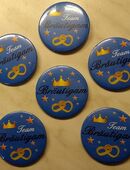 📢Junggesellen-Abschied Ansteck-Button Ø 59 mm in 37520