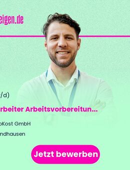 Mitarbeiter Arbeitsvorbereitung / Qualitätssicherung (m/w/d) - Sandhausen